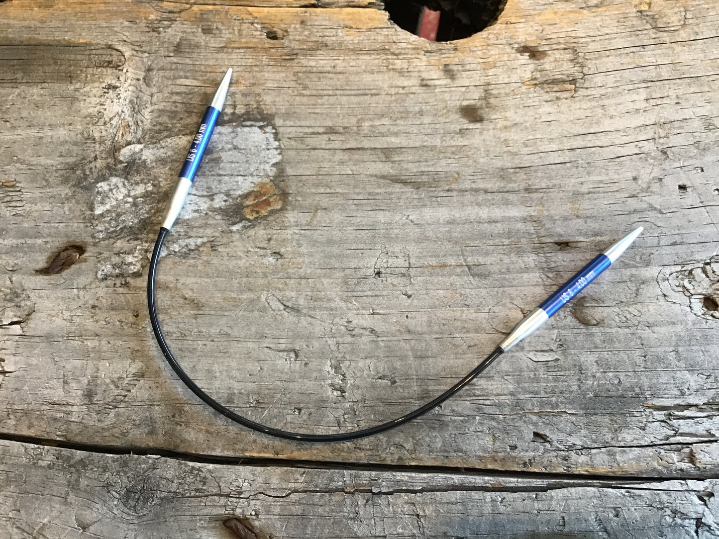 Knitter’s Pride - ZING - aiguilles circulaires fixes 9" - 22.5cm en aluminium/ aluminum fixed circular