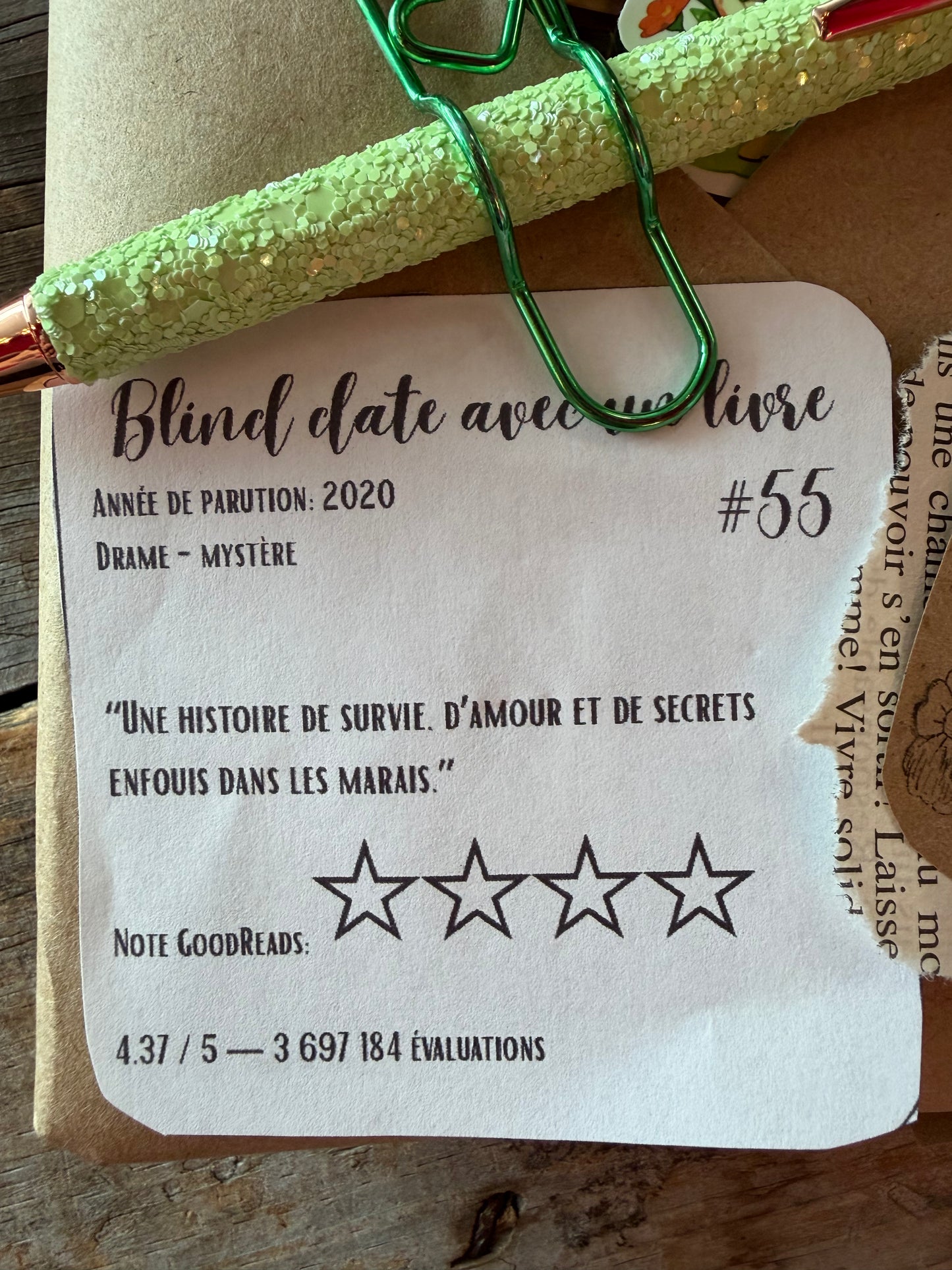 Blind date avec un Livre - #55