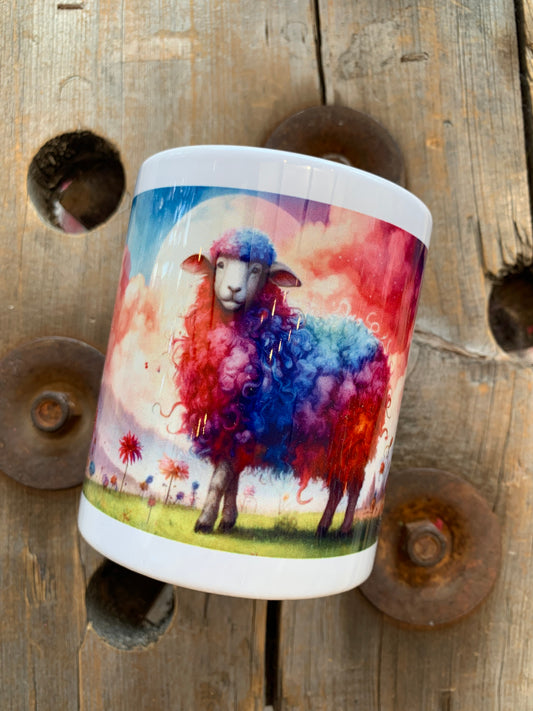 Tasse Mouton Multicolore