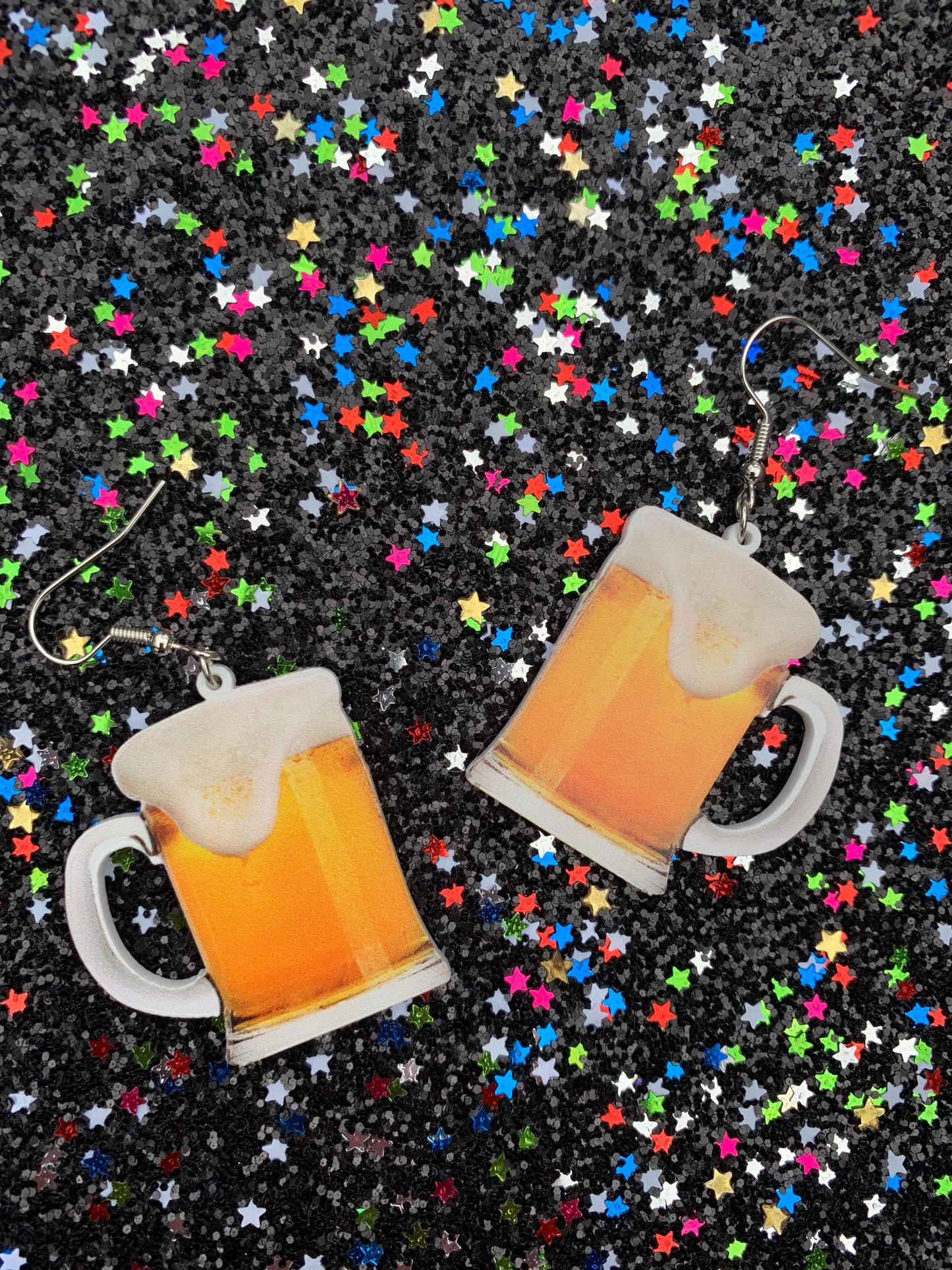 Boucles d’oreilles Verres de biere