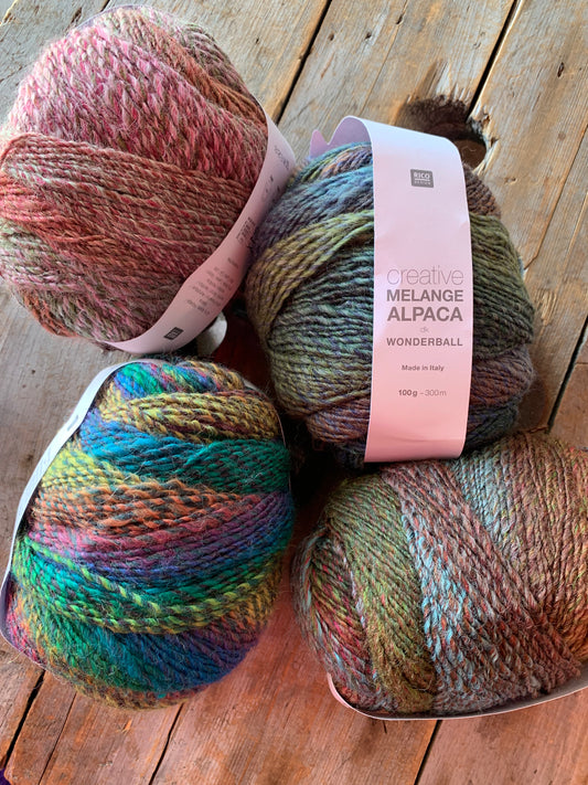 Rico - Creative Melange Alpaca DK Wonderball