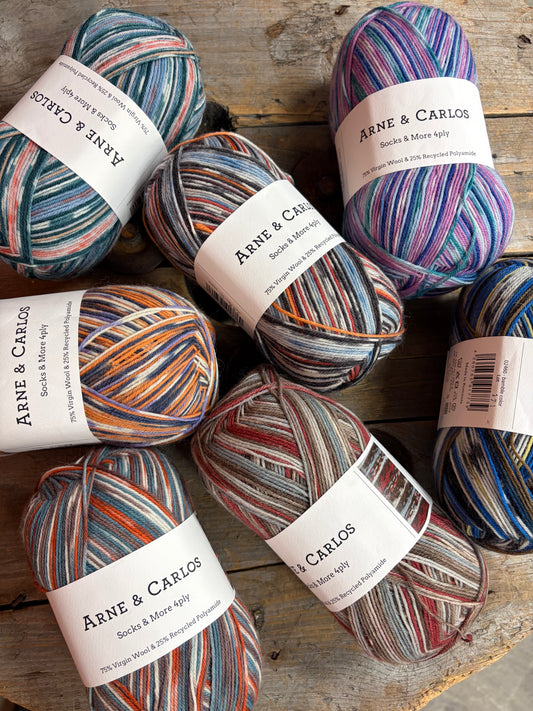 Arne & Carlos - Socks & More 4ply