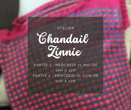 Atelier - Chandail sans couture ‘Zinnie’ - 21 mai & 11 juin 10h