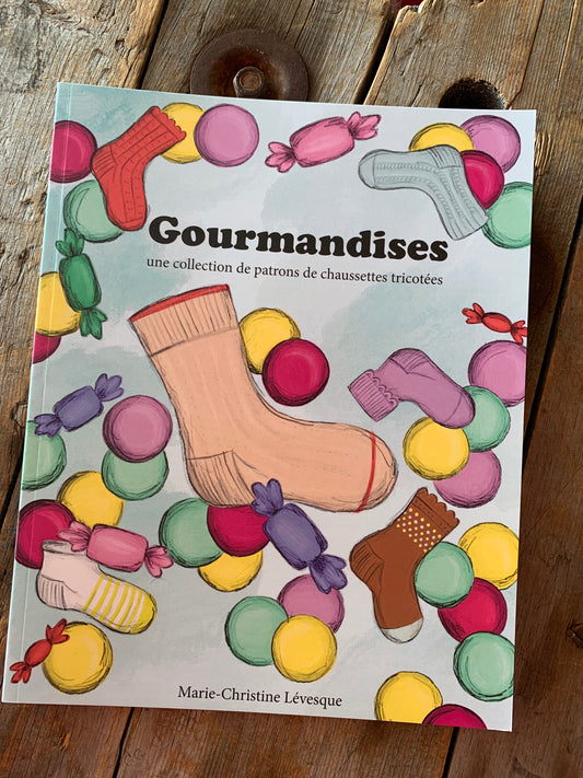 Livre ' Gourmandises ' par Marie-Christine Lévesque