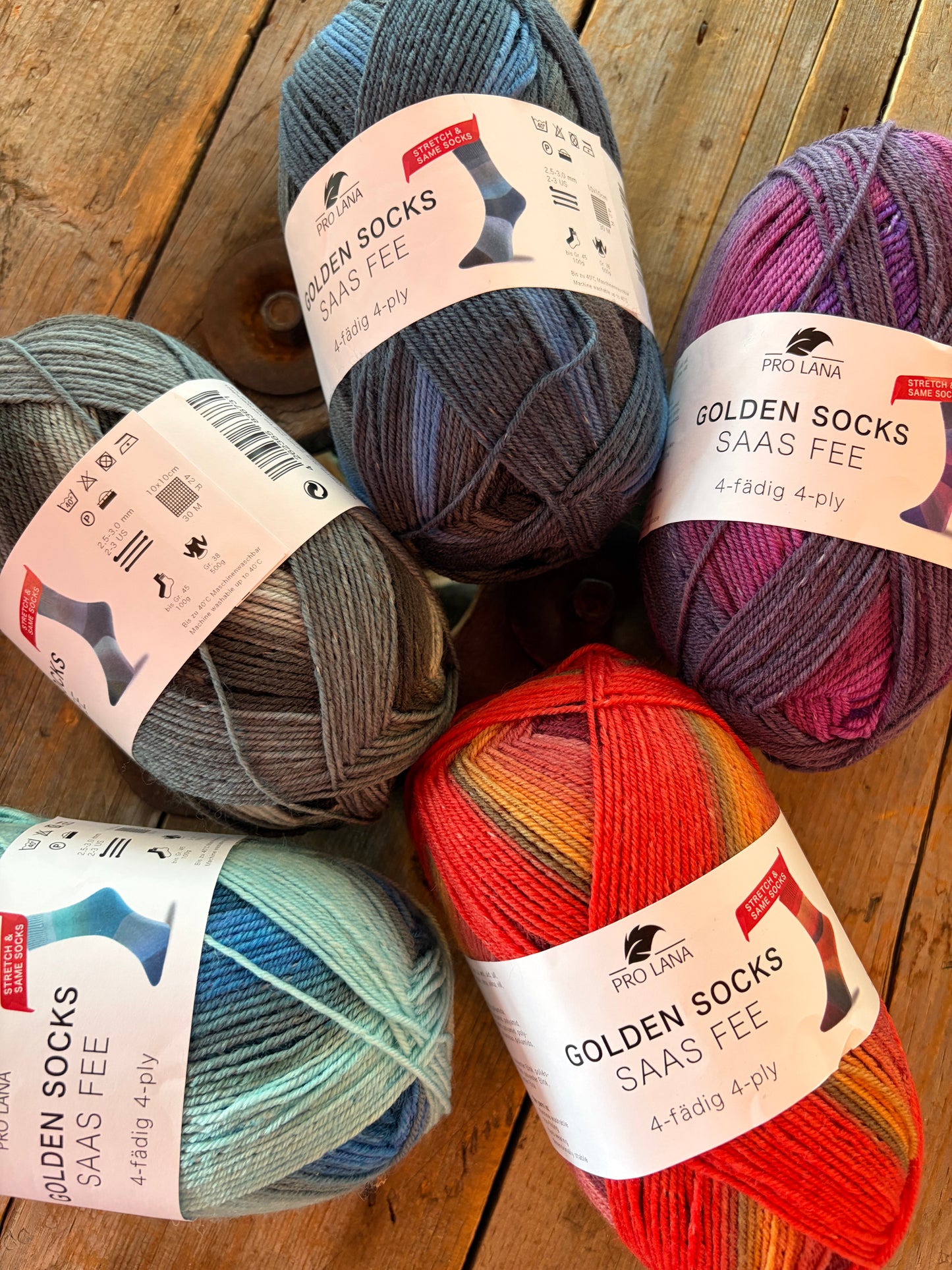 Pro Lana - SAAS FEE - Stretch & Same Socks