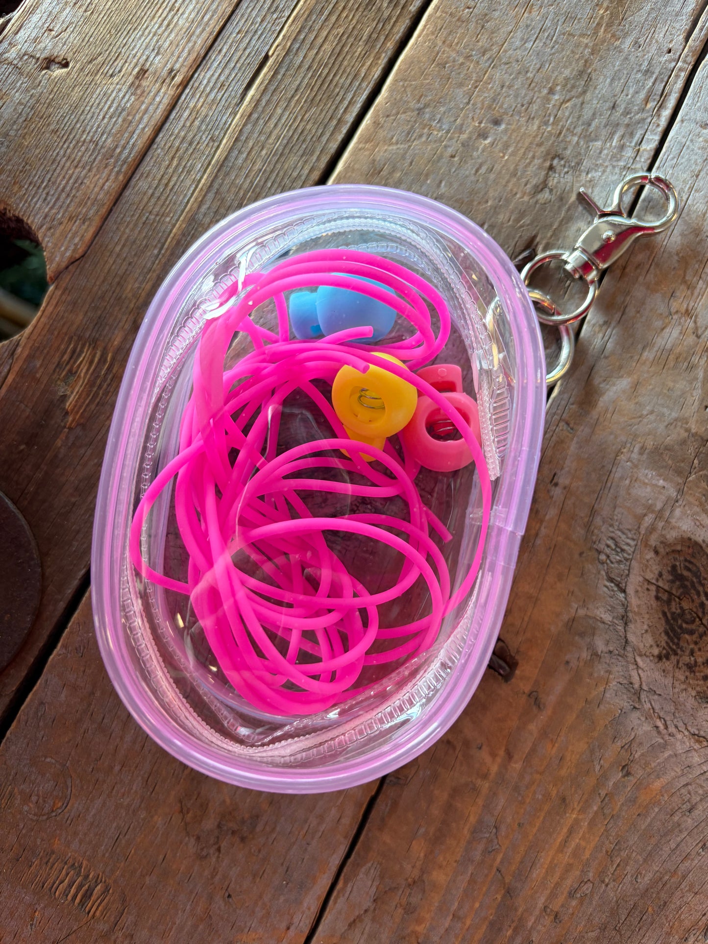 Ensemble de Cordes pour mettre les mailles en attente