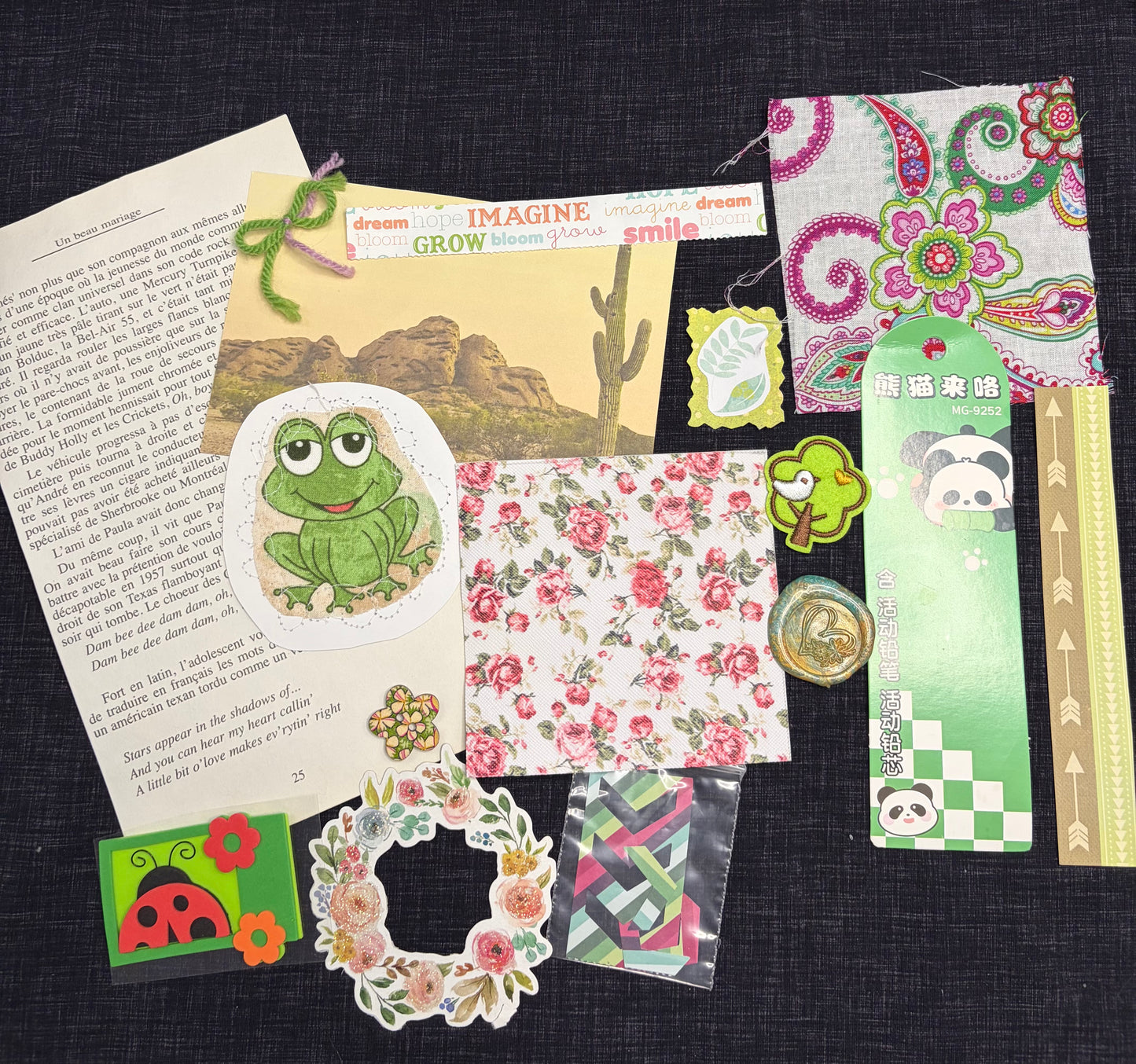 SCOOP - 15 items variés pour junk journal et +