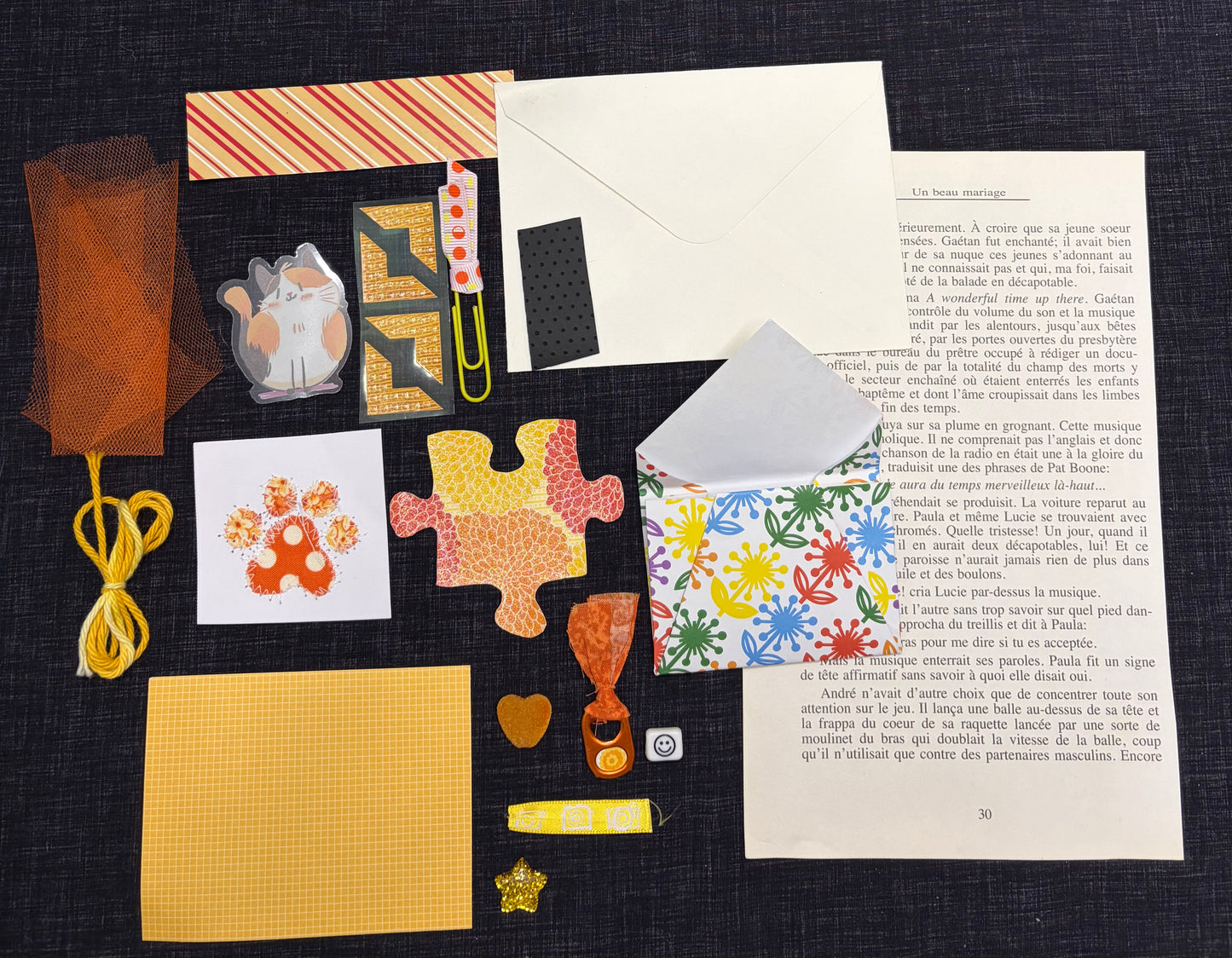 SCOOP - 15 items variés pour junk journal et +