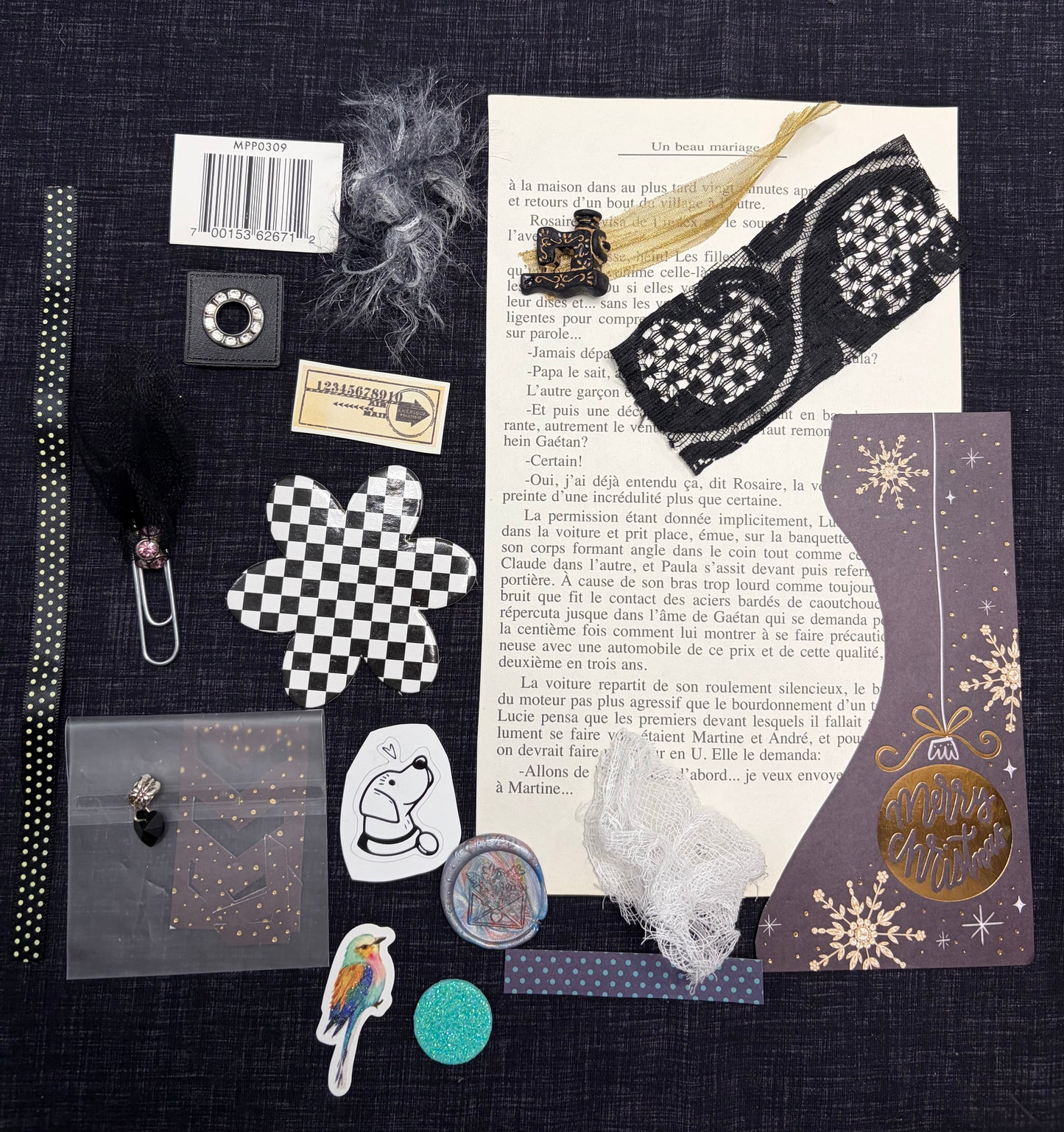 SCOOP - 15 items variés pour junk journal et +