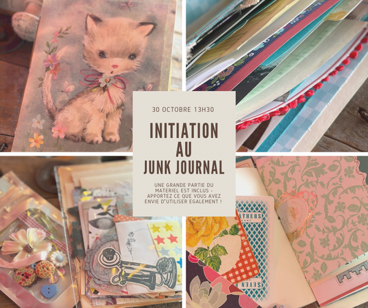 Initiation au Junk Journal - vendredi 30 octobre - 13h30 à 15h30