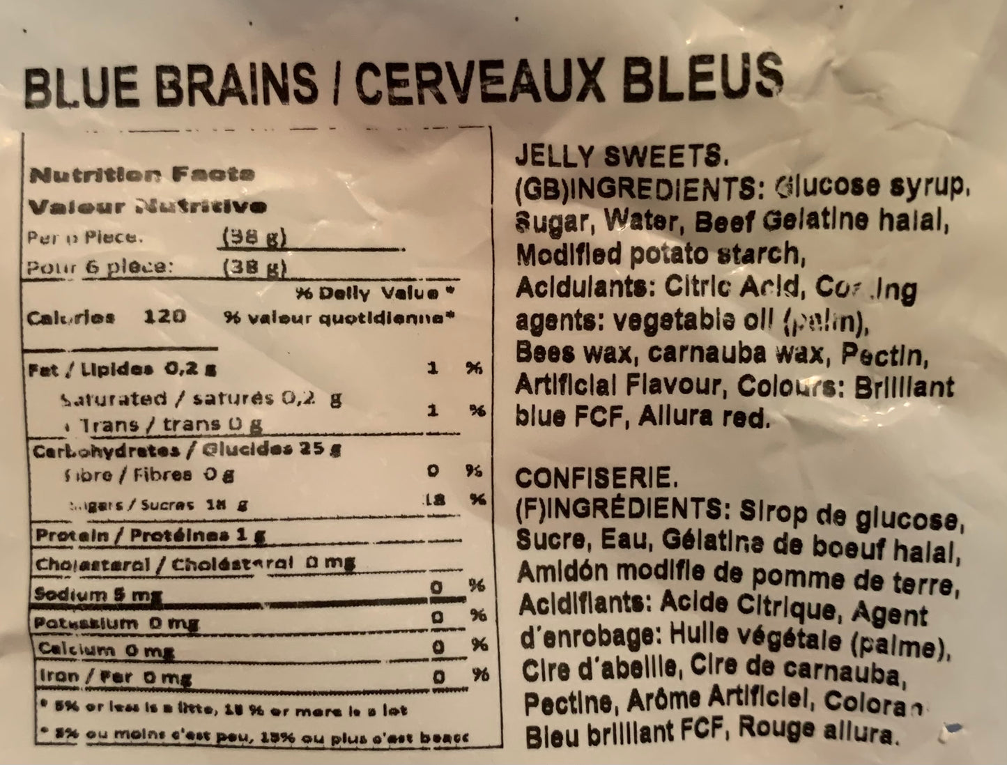 Cerveaux - 150 gr