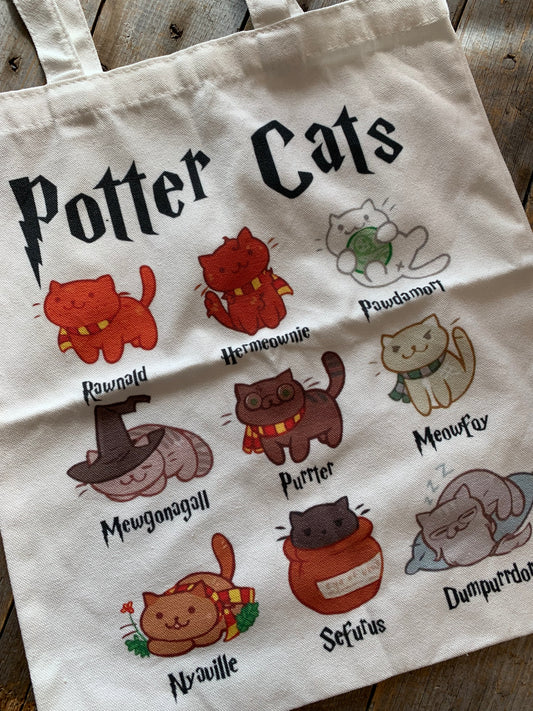 Tote-Bag P0tter Cats