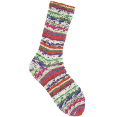 Rico Design - Neon Fair Isle Socks