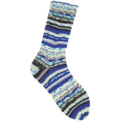 Rico Design - Neon Fair Isle Socks