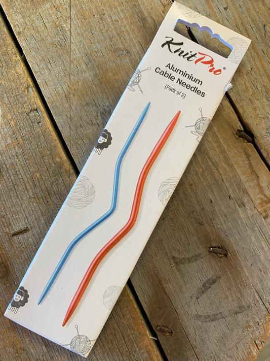 Aiguilles a torsades en aluminium