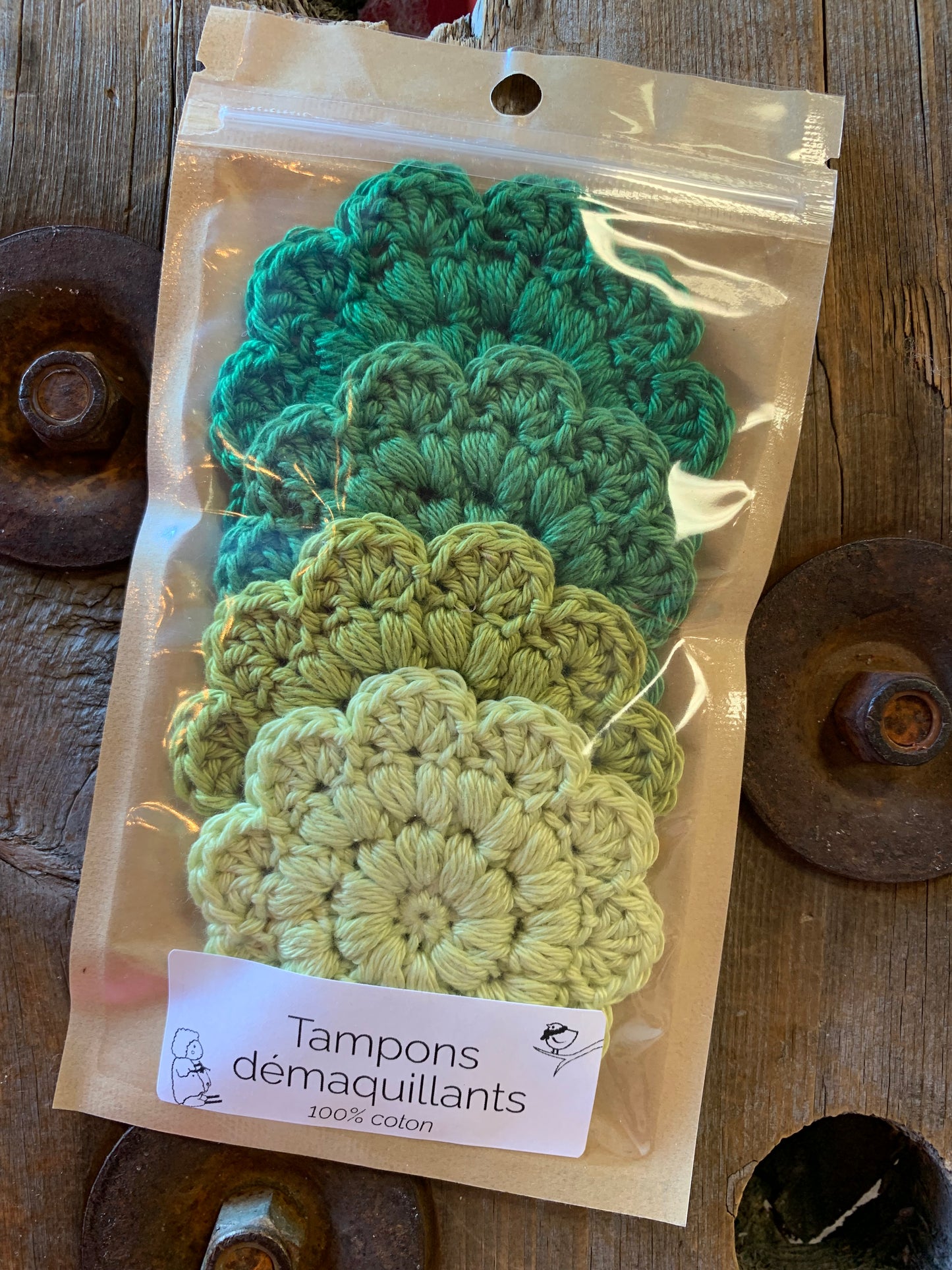 Tampons à Démaquiller - Les Créations du Petit Mouton