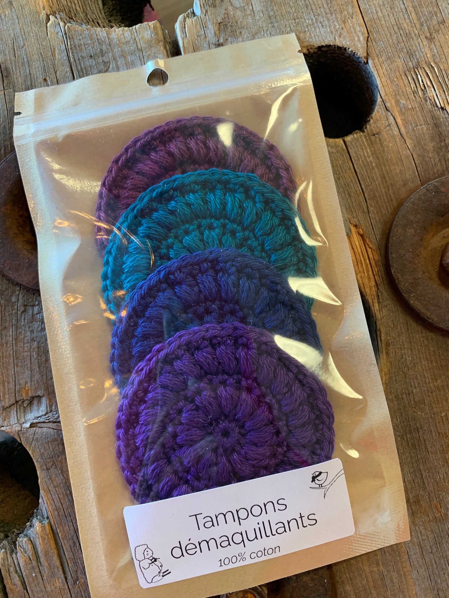 Tampons à Démaquiller - Les Créations du Petit Mouton