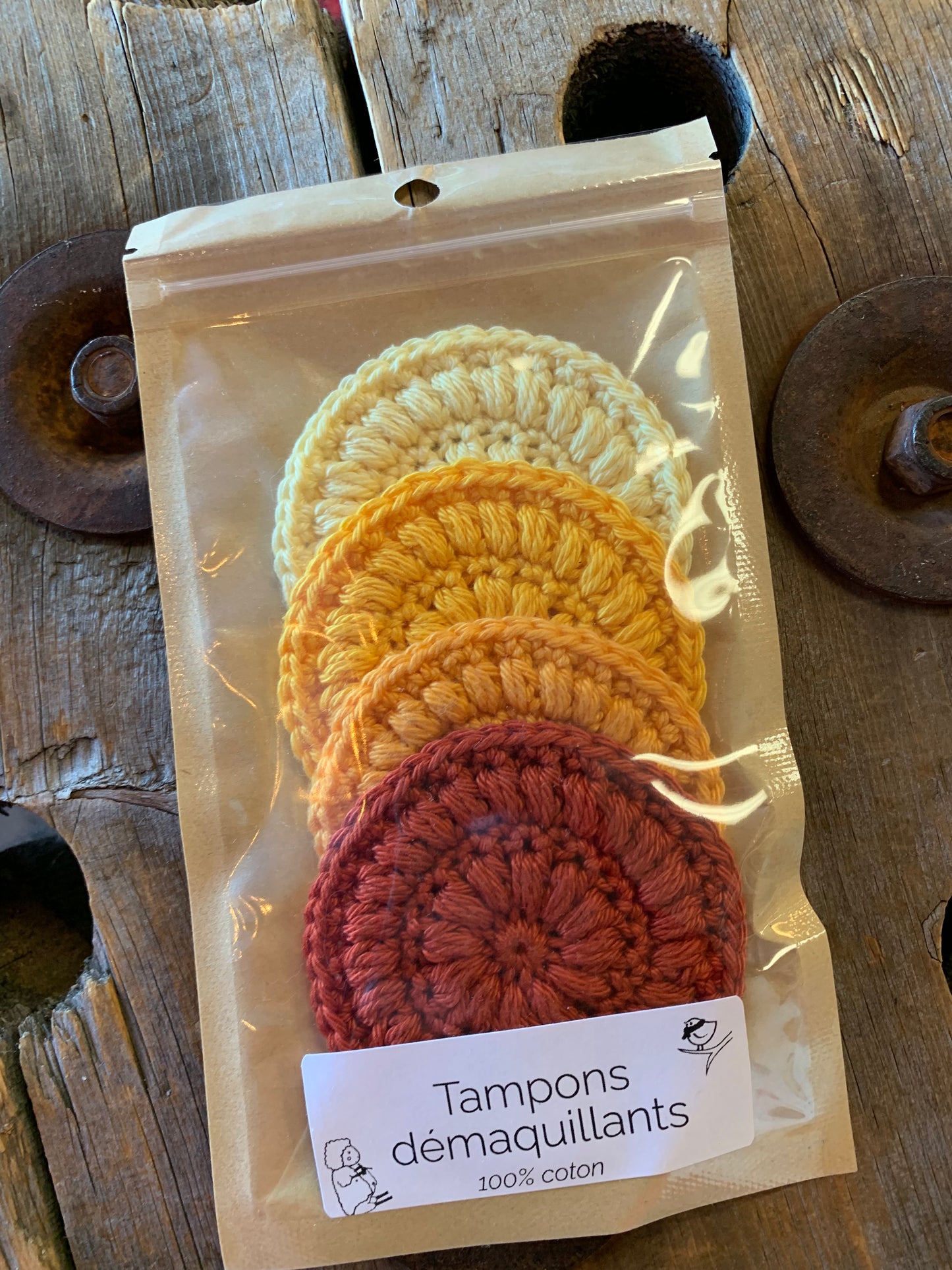 Tampons à Démaquiller - Les Créations du Petit Mouton