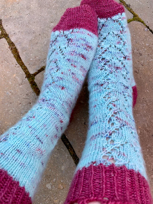 PATRON PDF - Chaussettes Maman & Moi