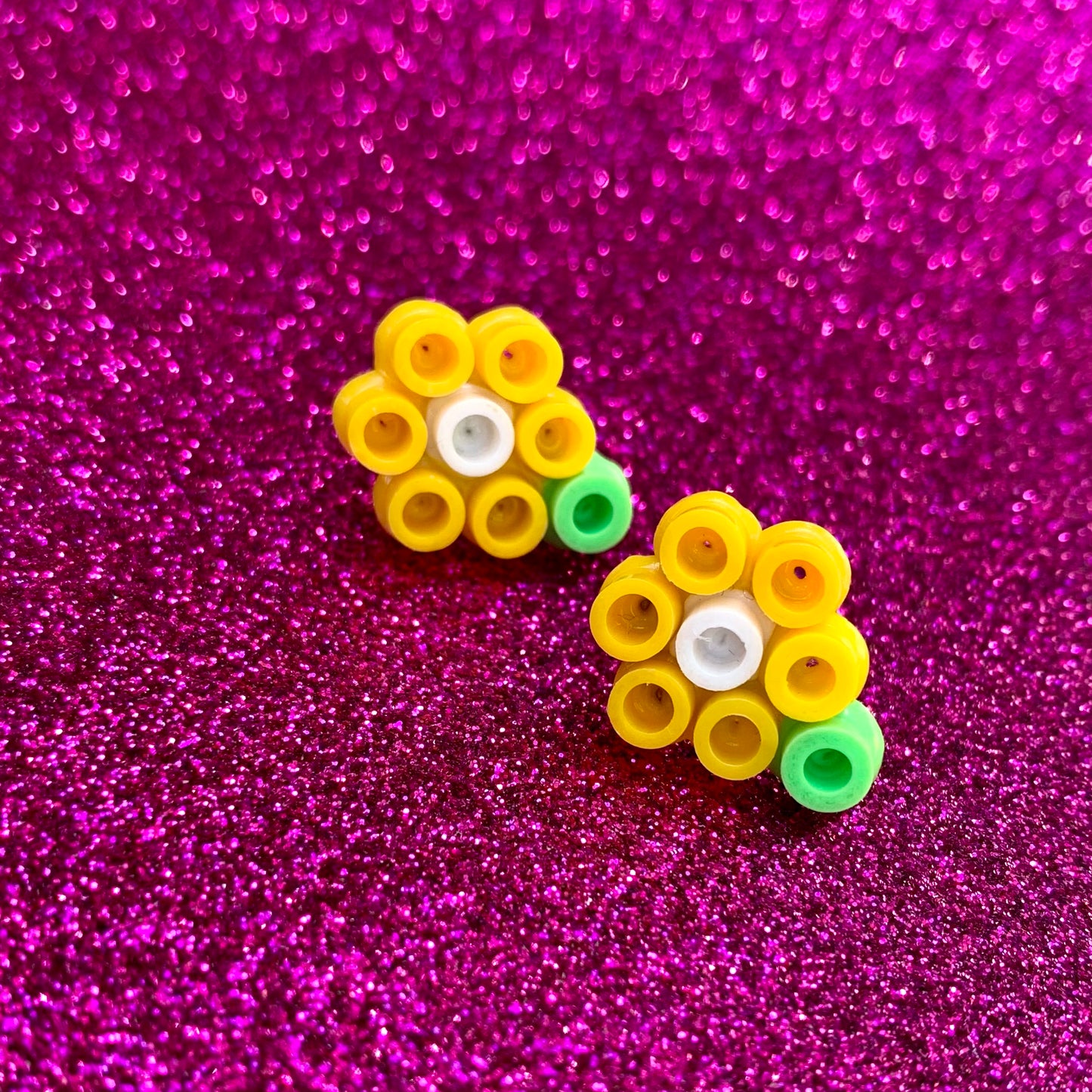 Boucles d’oreilles Petites Fleurs par La Pièce Unique (Kyana)