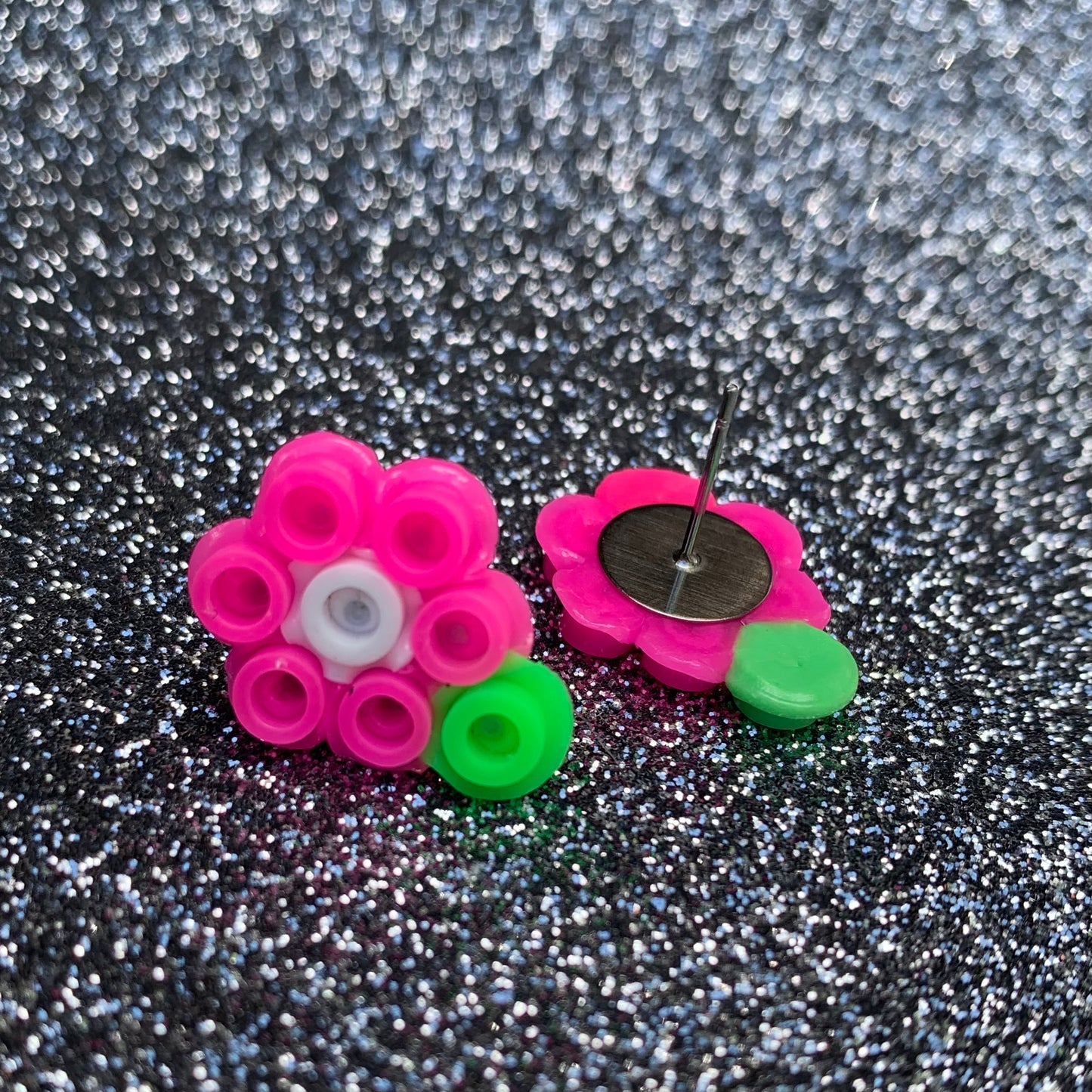 Boucles d’oreilles Petites Fleurs par La Pièce Unique (Kyana)