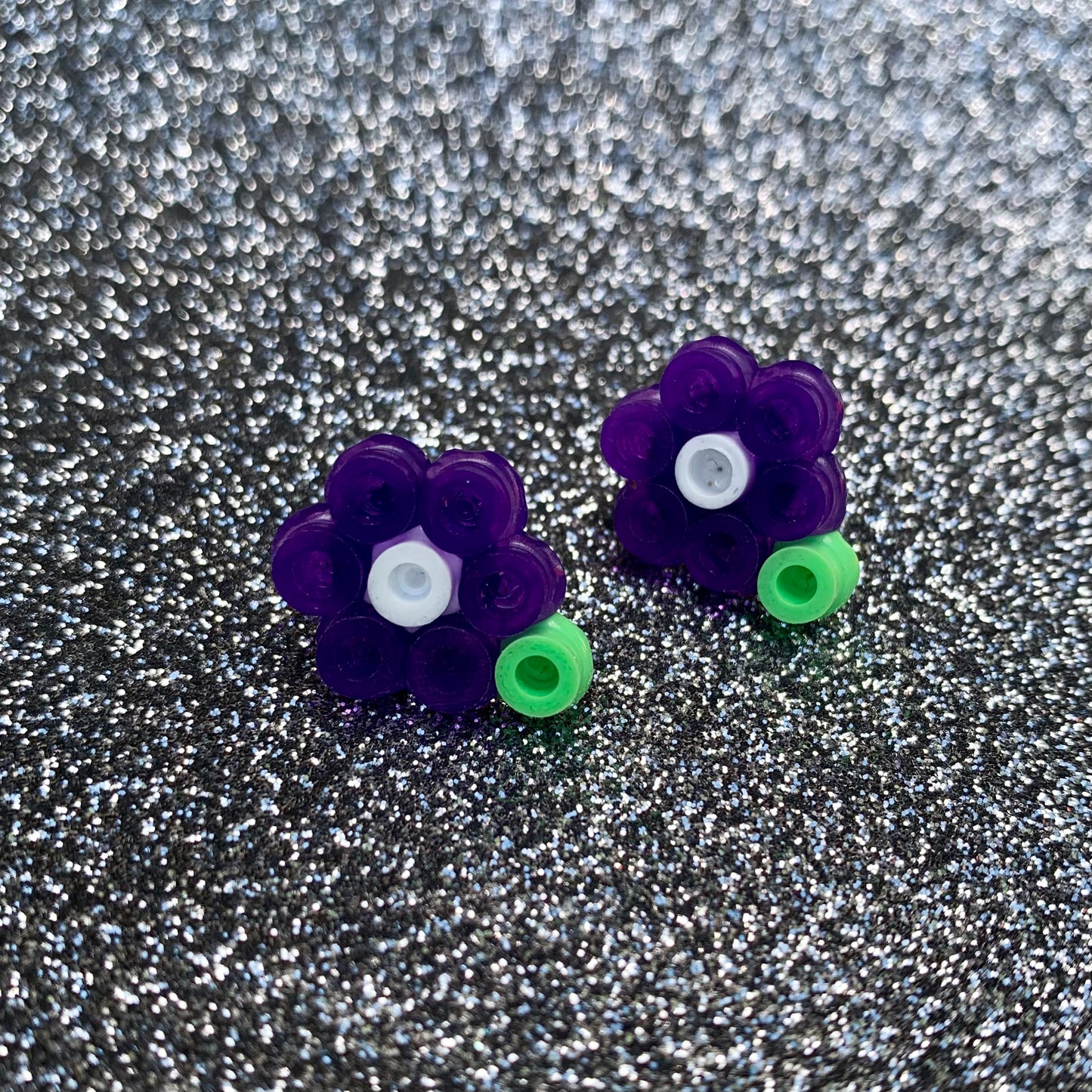 Boucles d’oreilles Petites Fleurs par La Pièce Unique (Kyana)