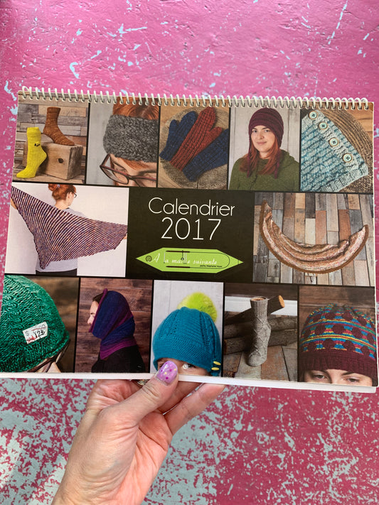 💥FAITES UNE OFFRE💥 - 12 Patrons À la Maille Suivante - calendrier 2017