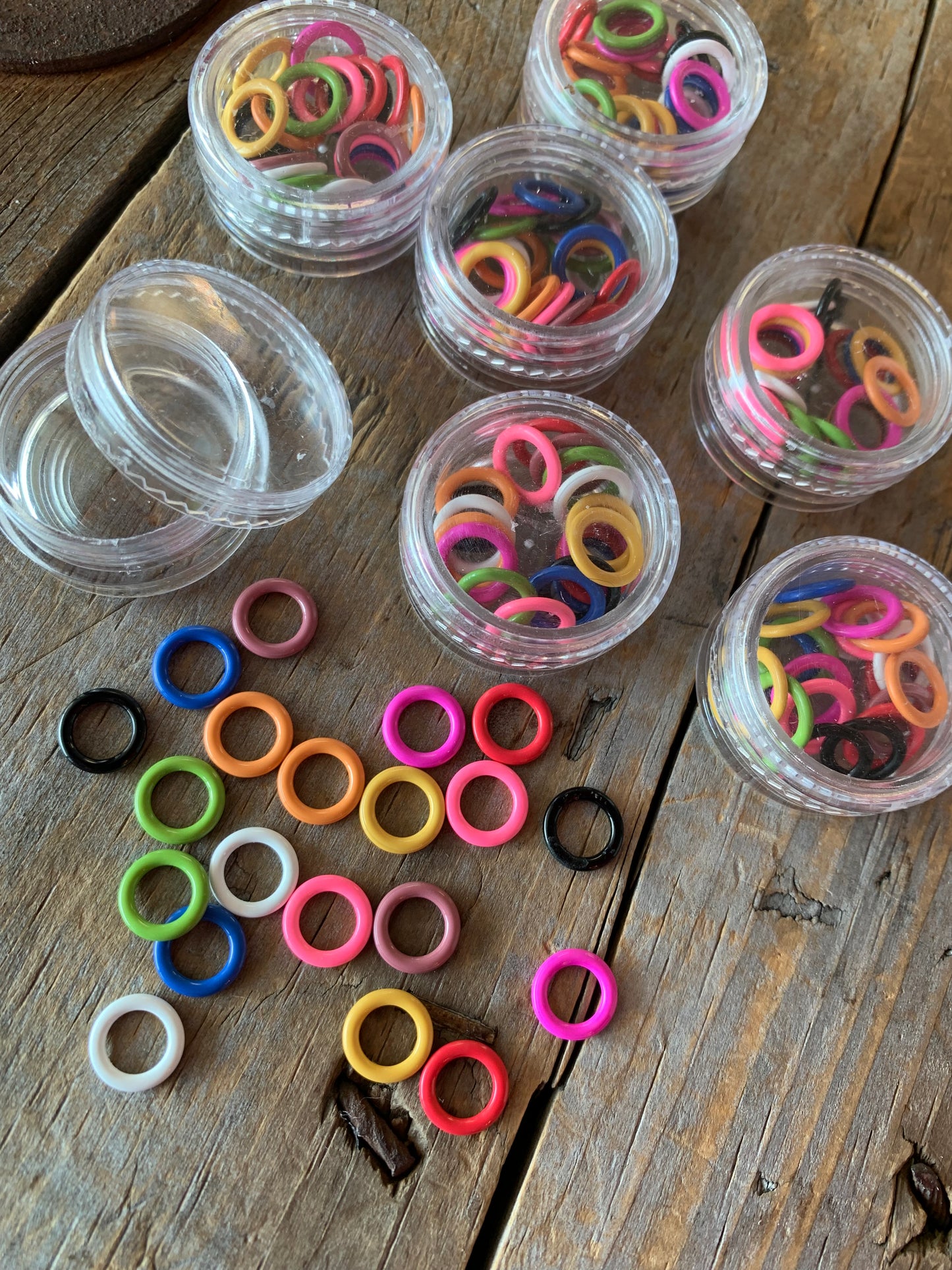 Marqueurs de mailles petits anneaux- Paquet de 20