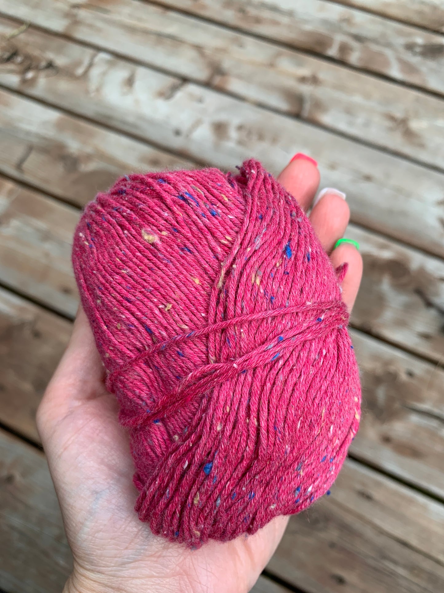 VENTE DE GARAGE - Laines du Nord - cotton Silk Tweed - 39 grammes
