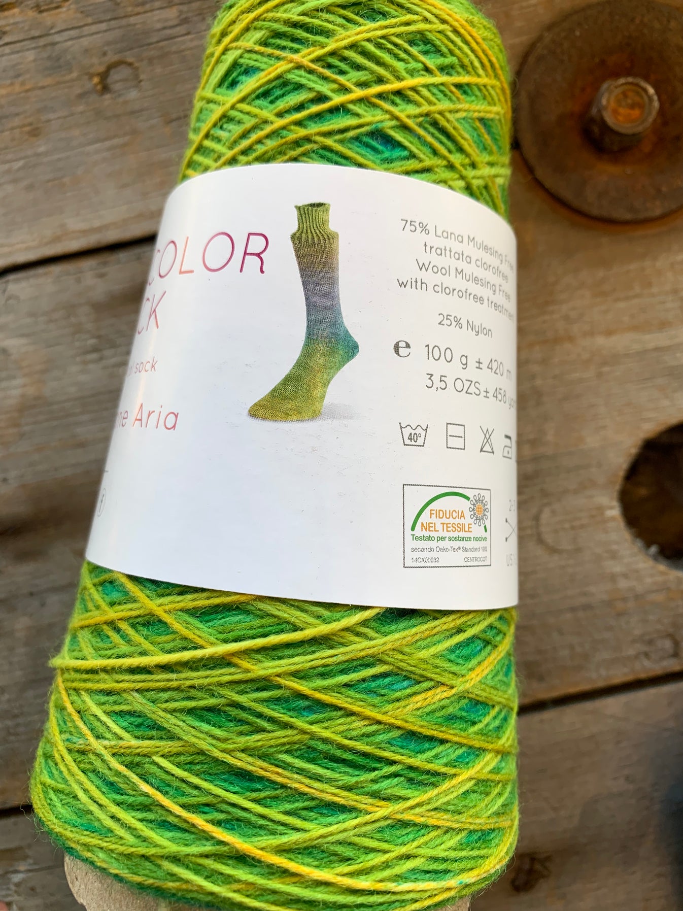 Chaussettes chaudes en laine Mohair Gris - La Ferme d'Auré