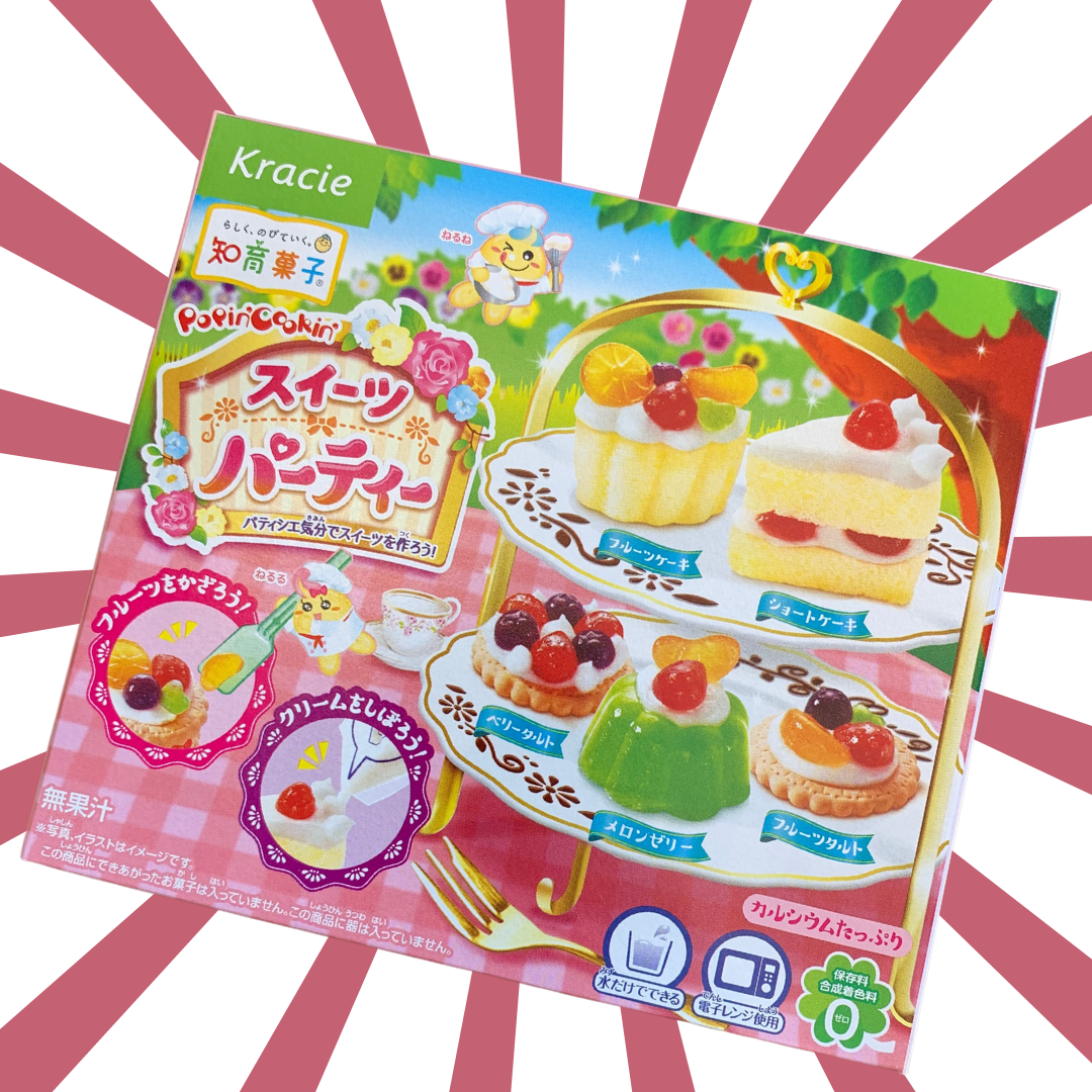 EXP OCT 2023 - Bonbons Kit pâtisseries ‘Sweet Party’  DIY - Kracie Popin’ Cookin’ - Japon