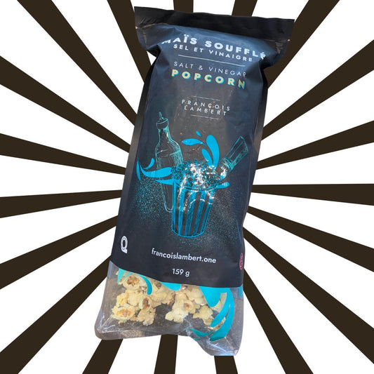 Popcorn François Lambert - Sel & Vinaigre - Sac 155 gr