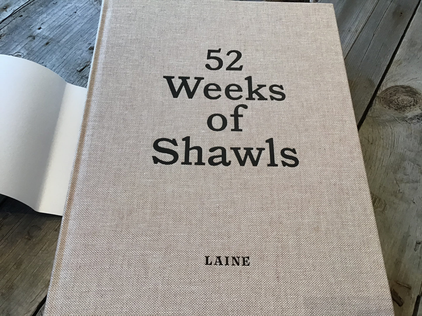 Livre (en anglais) 52 Weeks of Shawls