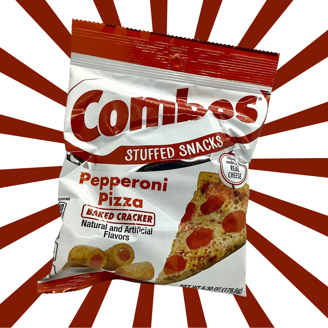 Craquelins farcis Combos - Pizza Pepperoni fromage - 178 gr