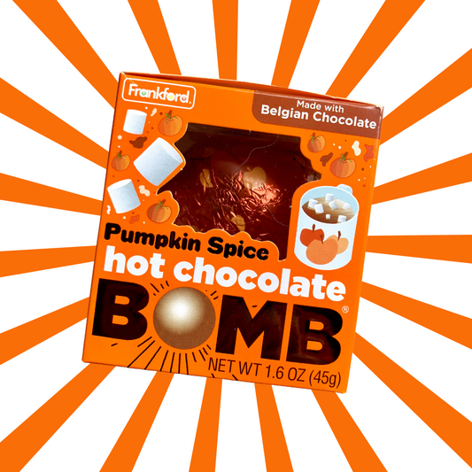 Bombe à chocolat chaud - Pumpkin Spice - 1 bombe - 45 gr