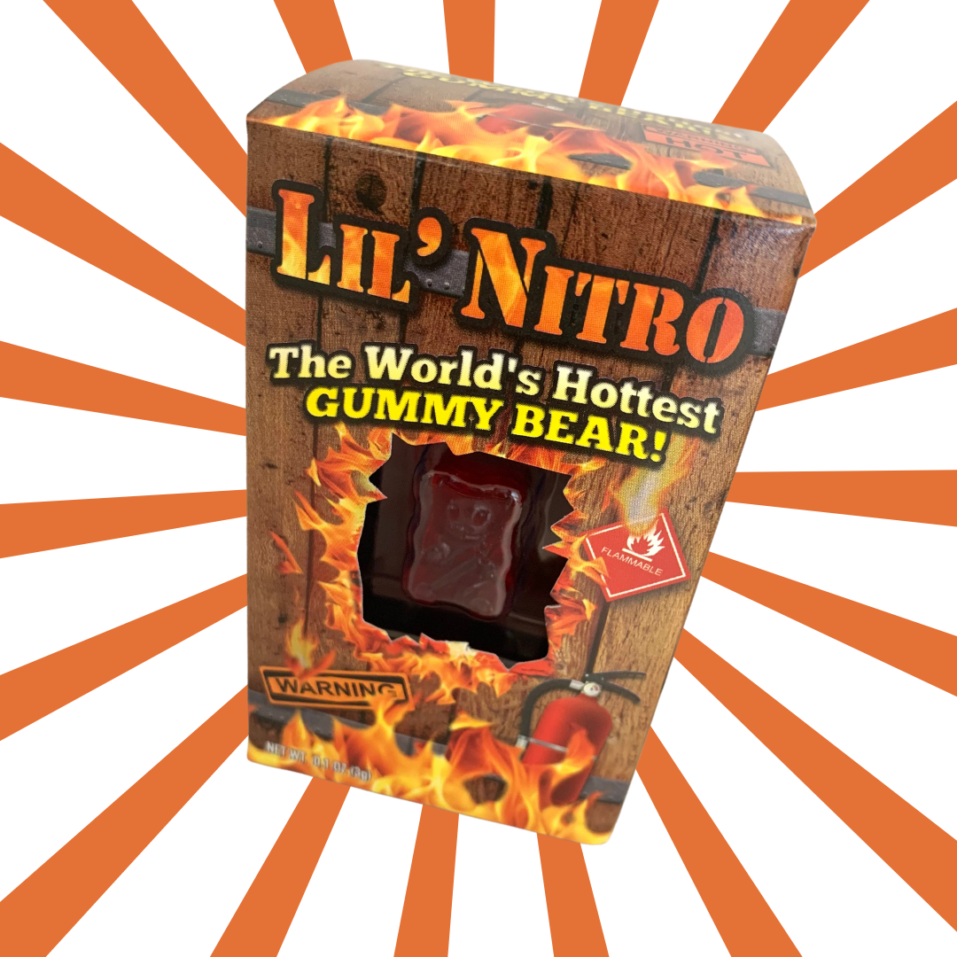 Lil’ Nitro - Gummy Bear le plus ÉPICÉ au monde! - 3gr - 0.1 oz