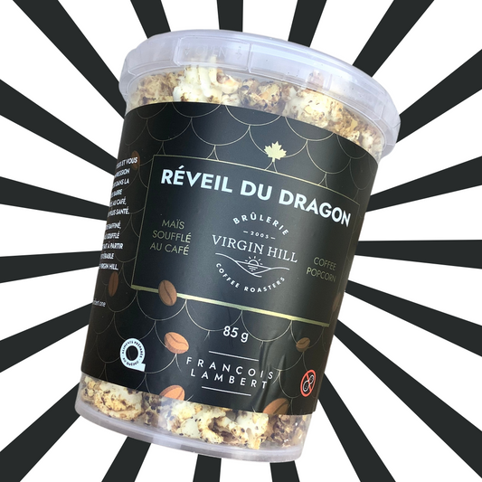 Popcorn François Lambert - Réveil du Dragon (au café) - Pot 85 gr