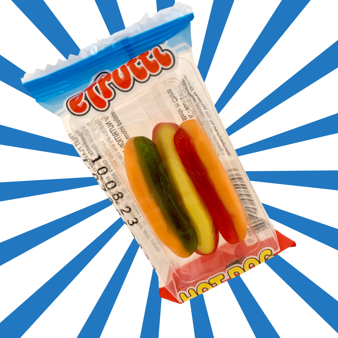 EXP: JAN 2024 - Gummi Hot Dog - Efrutti