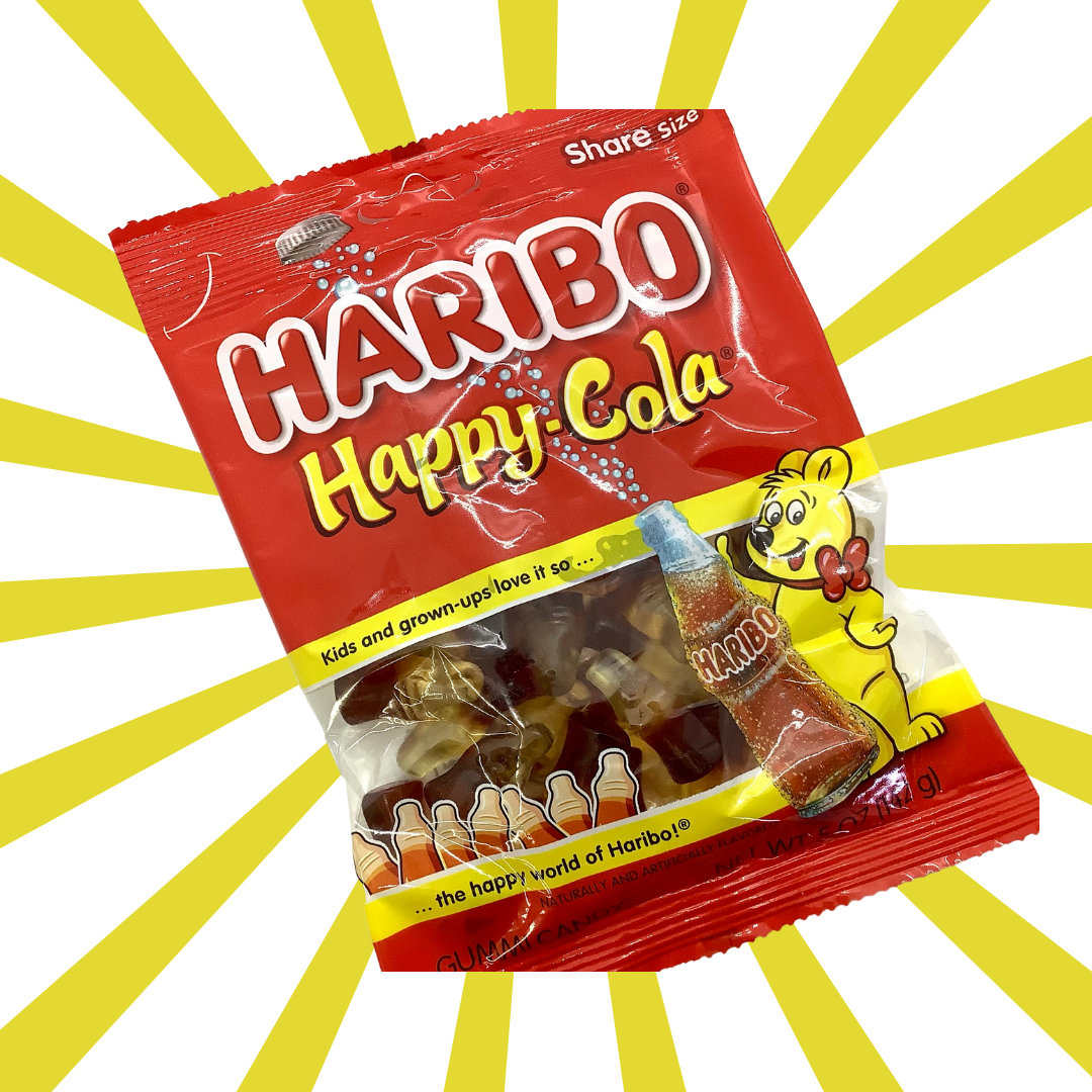 Haribo - Happy Cola - Allemagne - 5 oz
