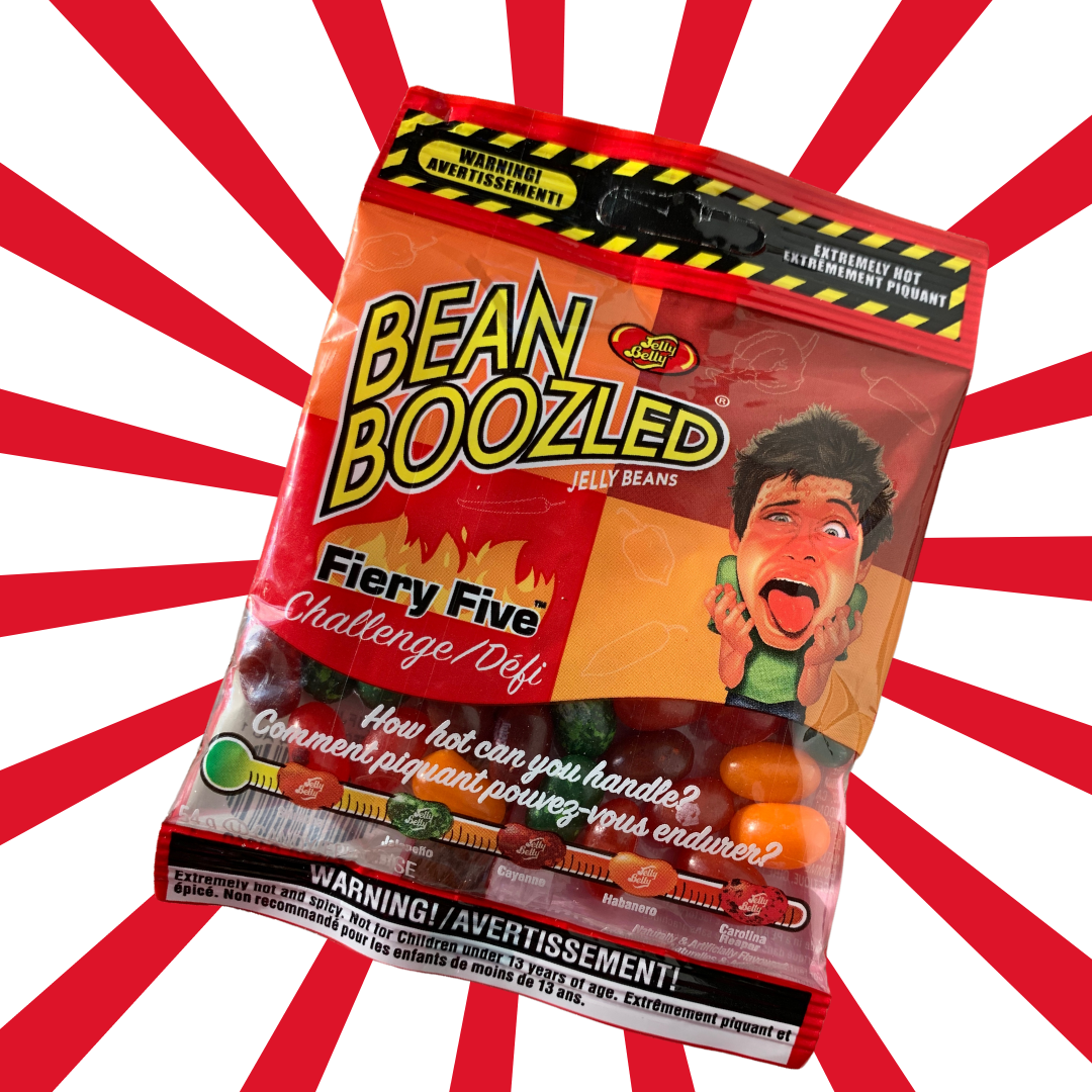Jelly Beans - Bean Boozled- Fiery five - Challenge - 54 gr