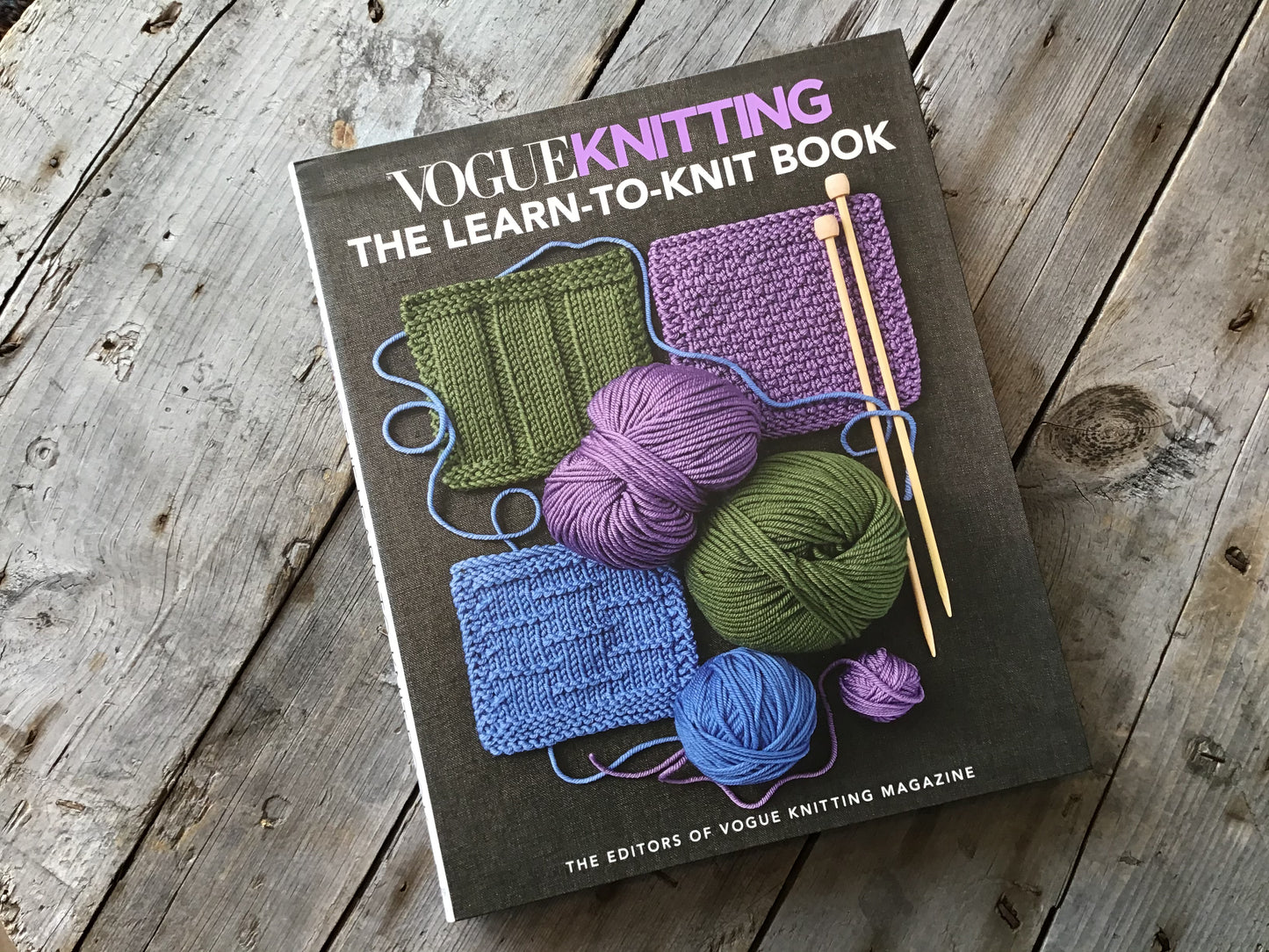 Vogue Knitting - The Learn-to-Knit Book (en anglais)