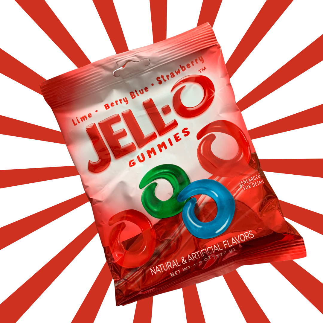 Jell-O -Gummies aux fruits - 127 gr