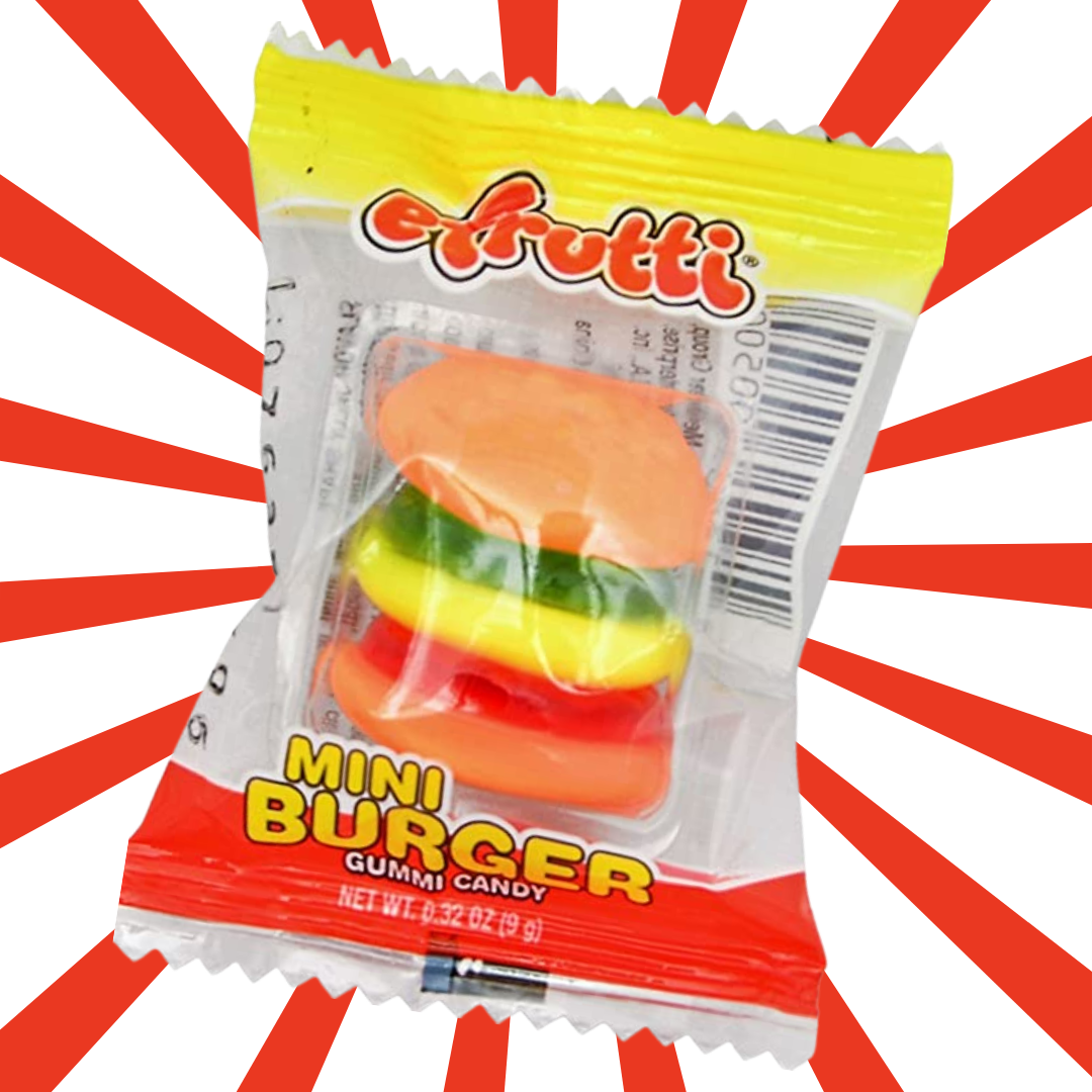 Gummi Burgers - Mini Hamburger Efrutti