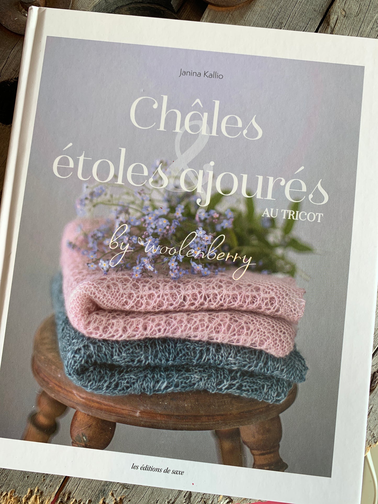 Châles étoles ajourés au tricot by woolenberry