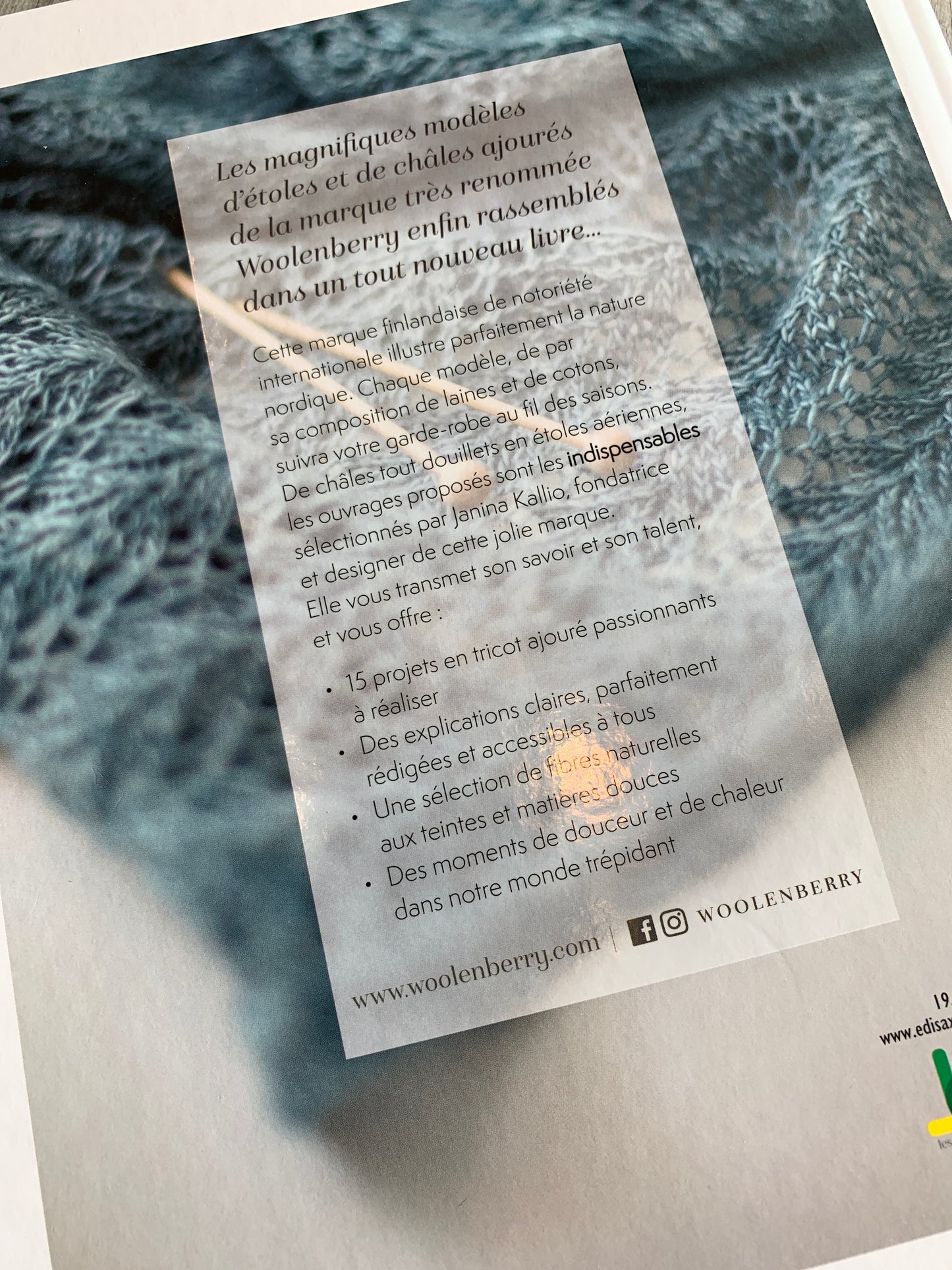 Châles étoles ajourés au tricot by woolenberry